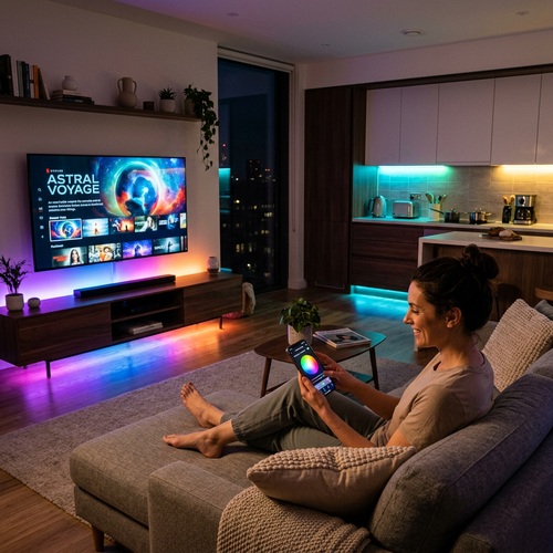 Ruban LED RGB Connecté