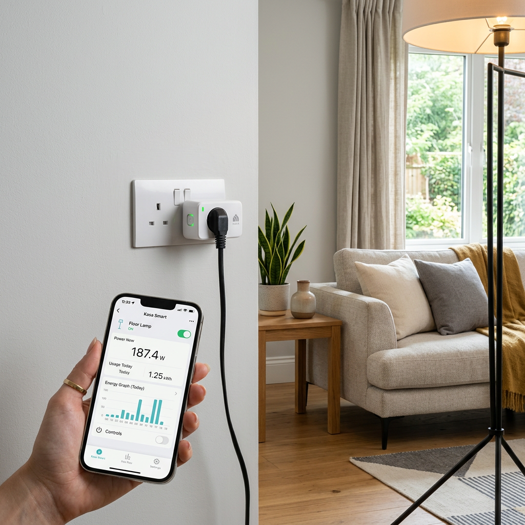 Prise Connectée Wi-Fi — Contrôle à Distance & Suivi Consommation